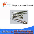 Bimetallic screw barrel of PVC pipe plastic extruder